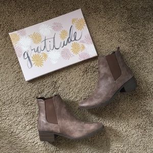 Light Brown Booties